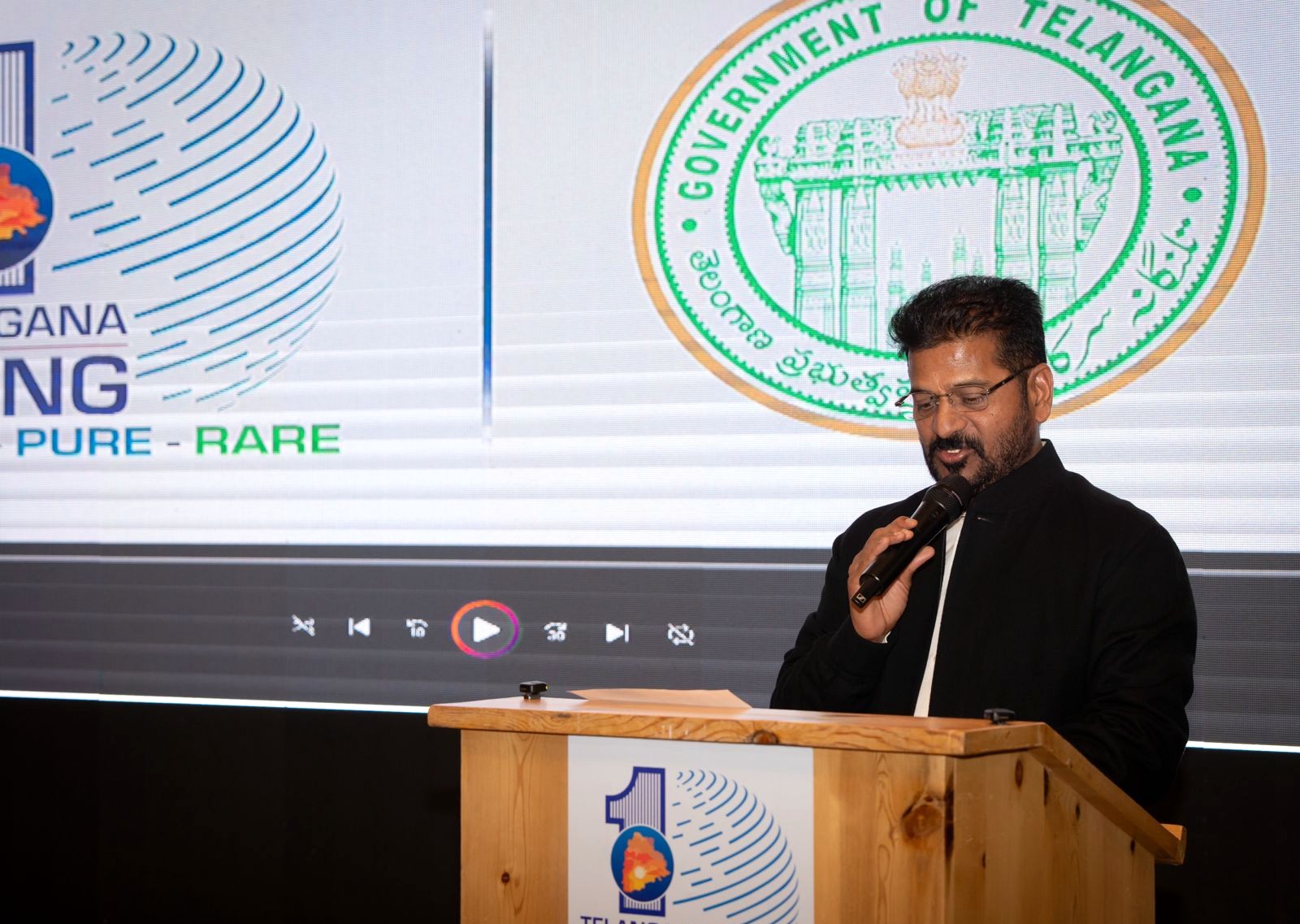 The delegation led by Telangana Chief Minister A Revanth Reddy focused more on showcasing the state's long-term vision and policy direction.