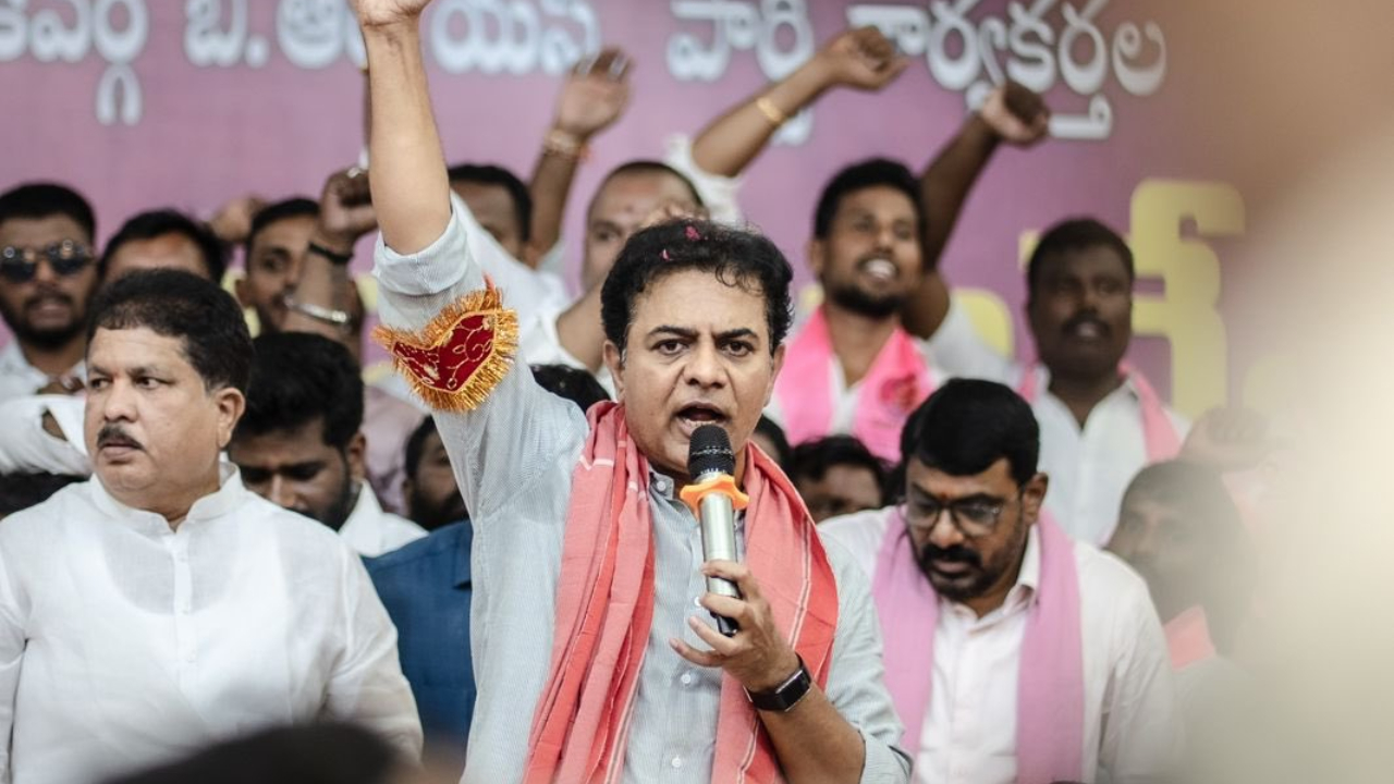 BRS working president KT Rama Rao. Credit: x.com/KTRBRS