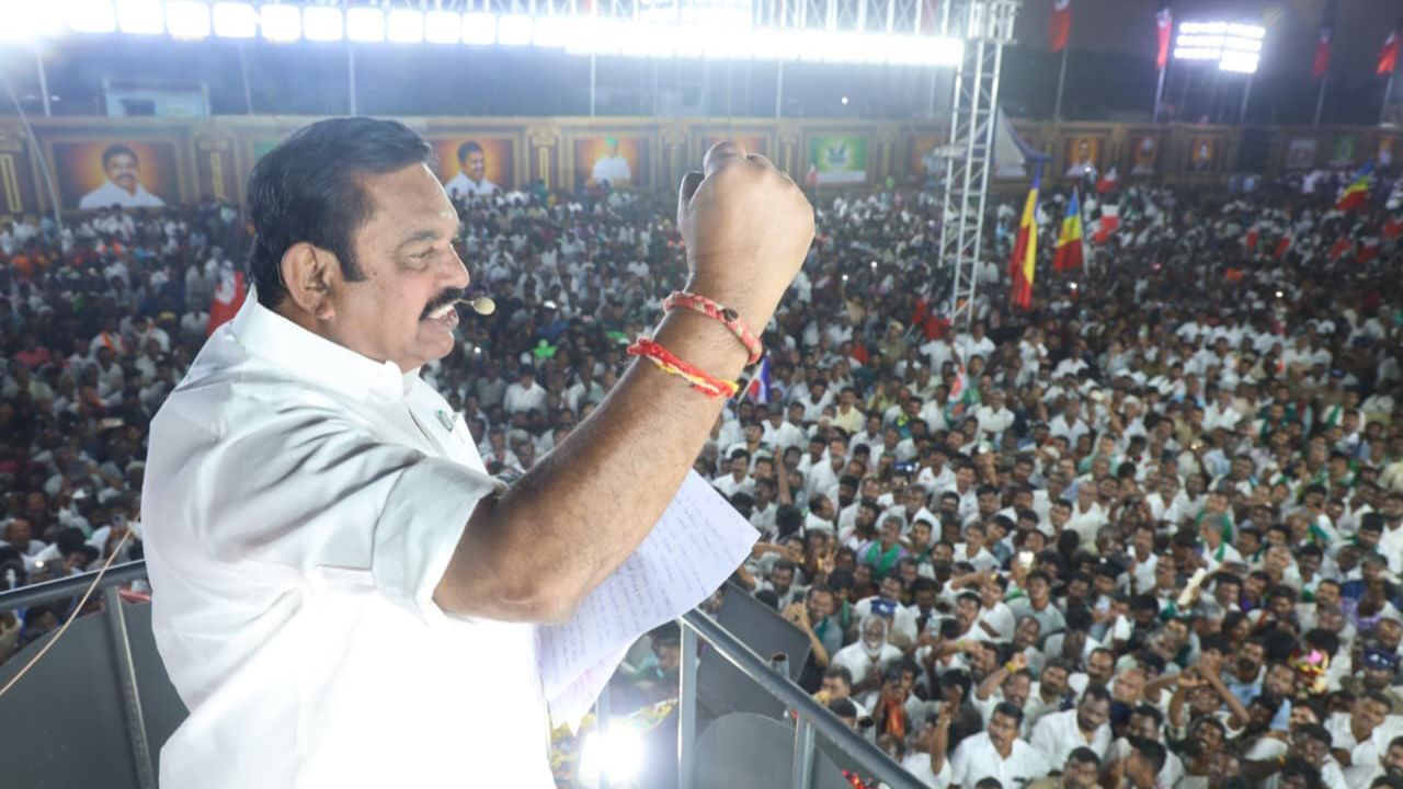 AIADMK General Secretary Edappadi K Palaniswami.