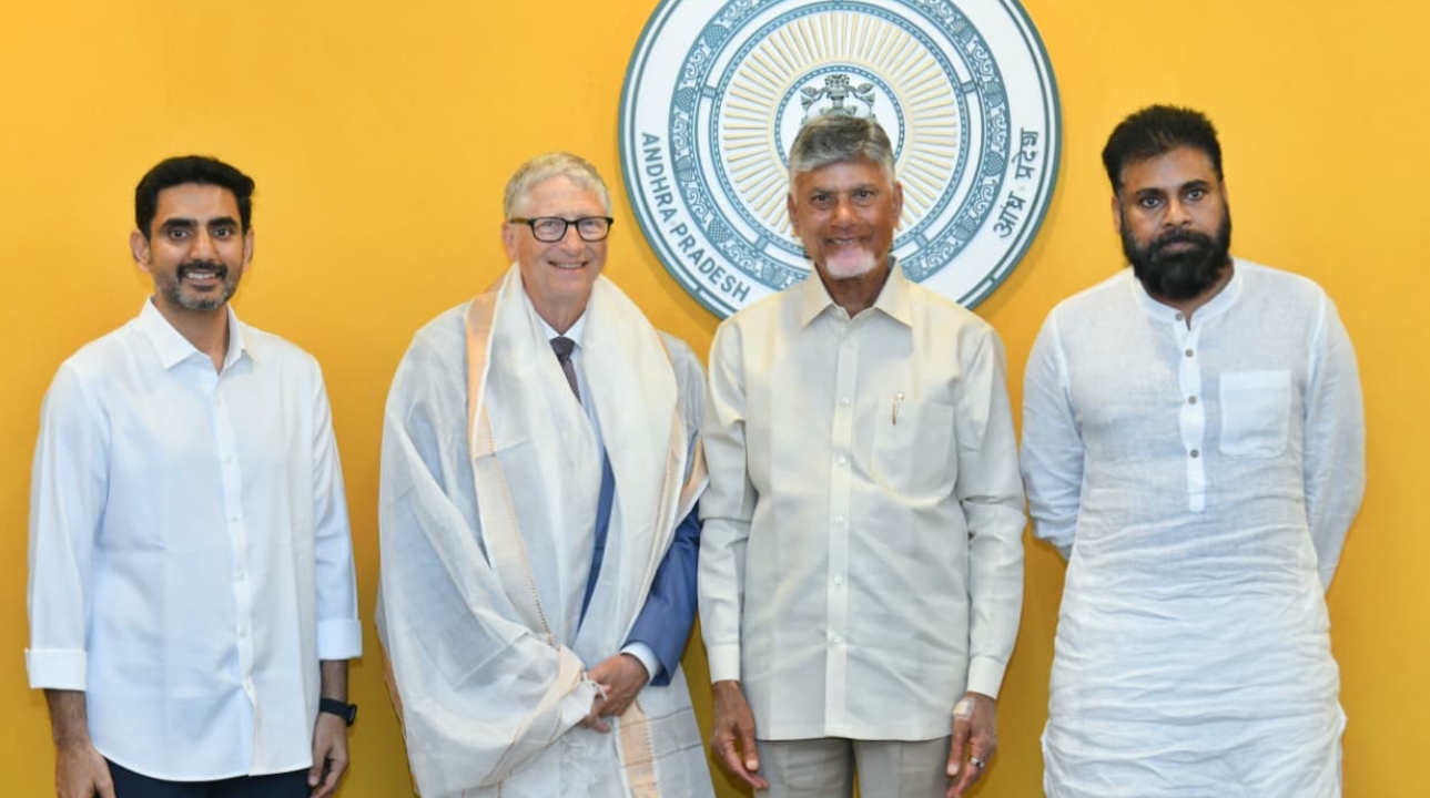 Andhra CM Naidu rolls out red carpet for Bill Gates as shadow of Epstein files looms large, draws criticism