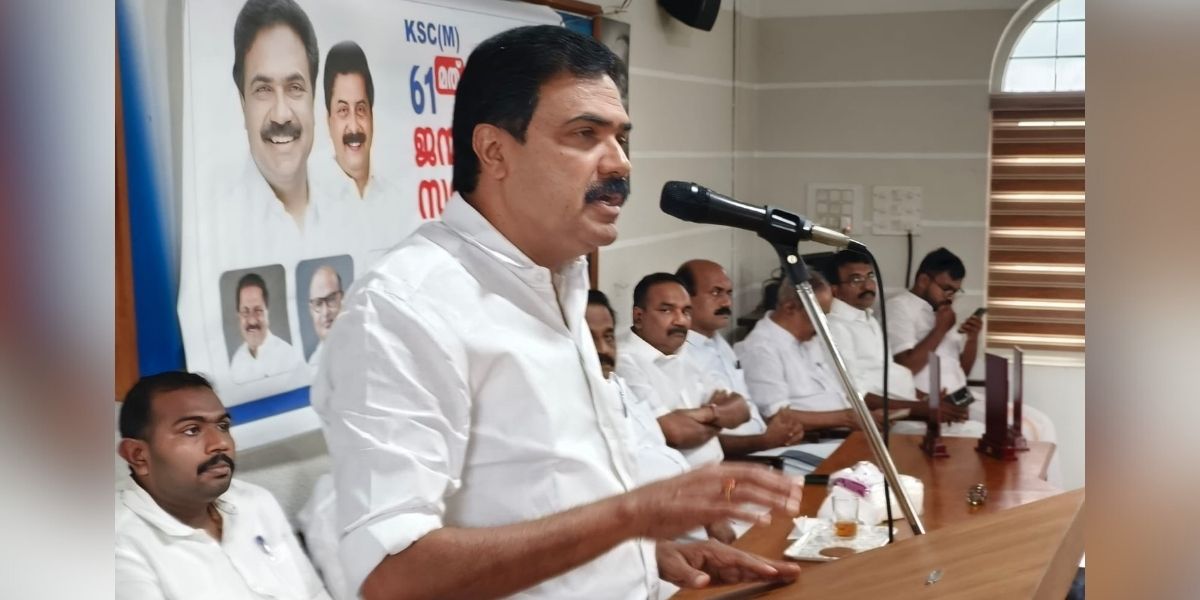 Kerala Congress (M) Chairman Jose K. Mani.