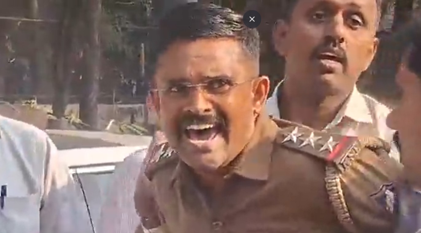 Screengrab from the incident.