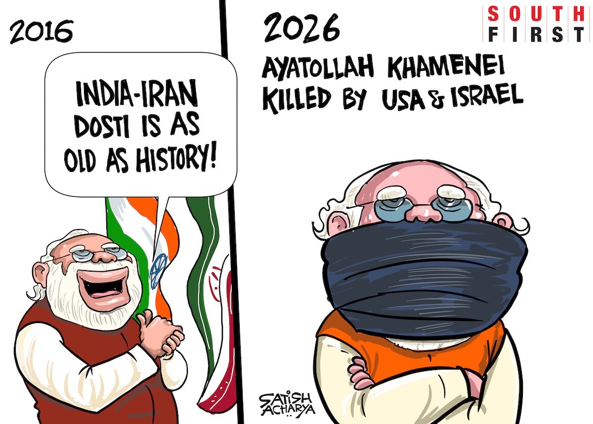 Modi government that once called Iran a friend, keeps mum on killing of Ali Khamenei.