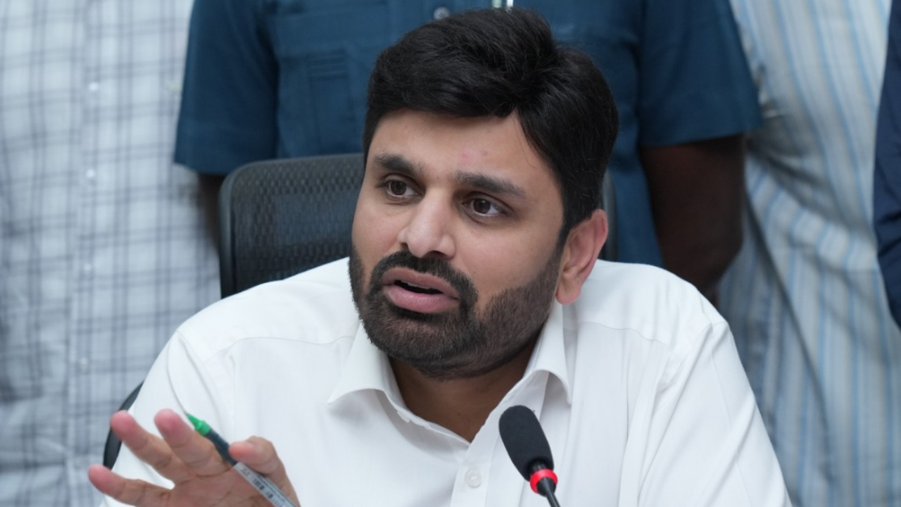 TDP MP Putta Mahesh Kumar. Credit: x.com/MaheshKumarOfc