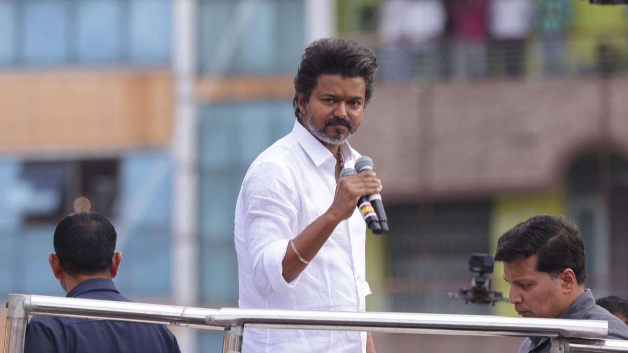 TVK president and Tamil Nadu CM Vijay.