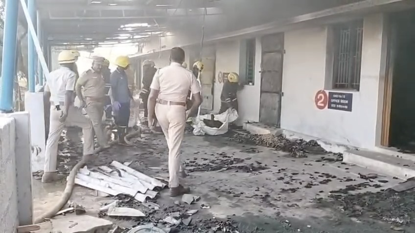 25 killed after powerful blast rips through Virudhunagar fireworks factory