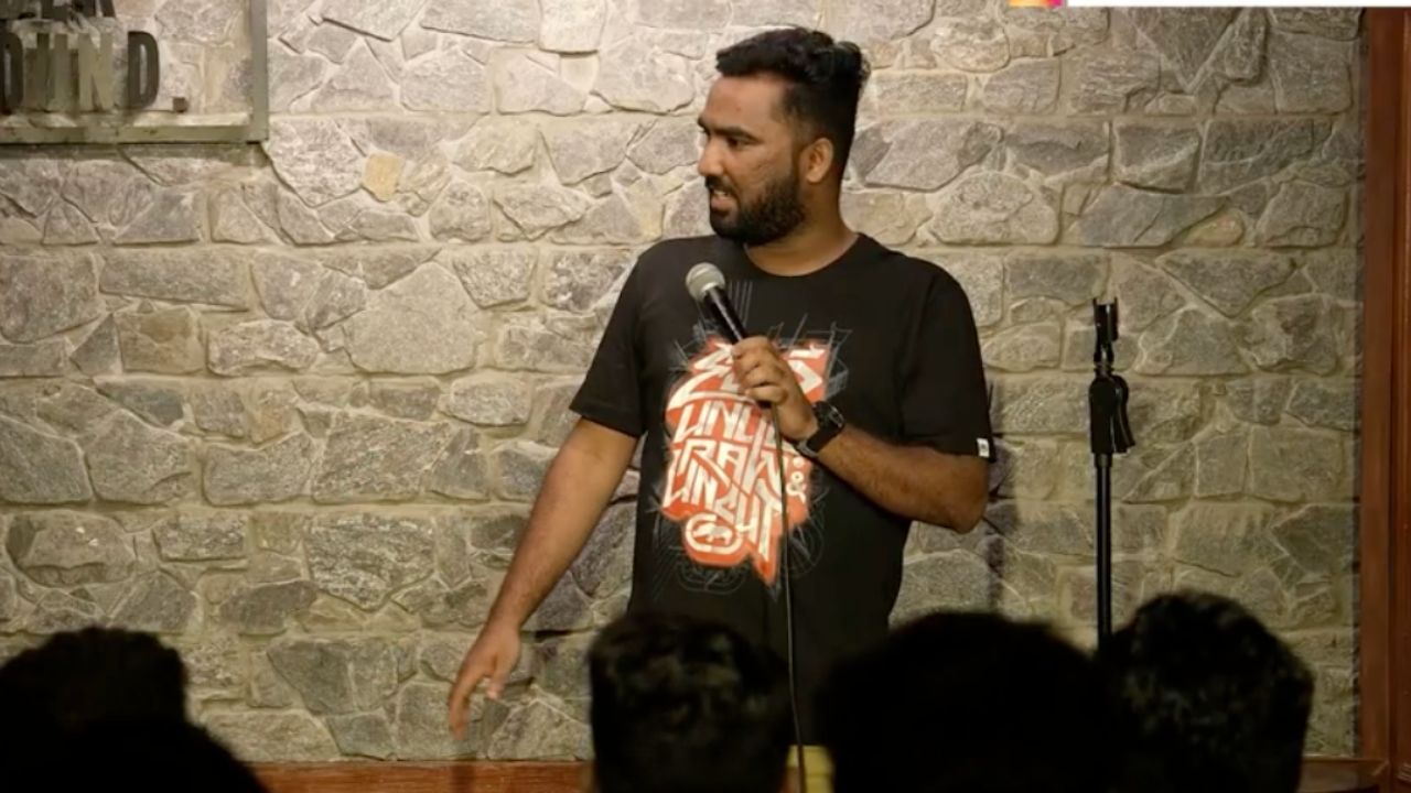 Stand-up comedian Rafiq Mohammed.