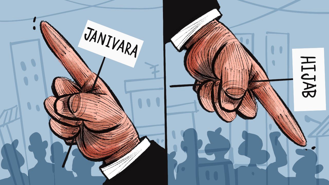 The incidents have been politicised with BJP accusing Congress government of being "anti-Hindu."