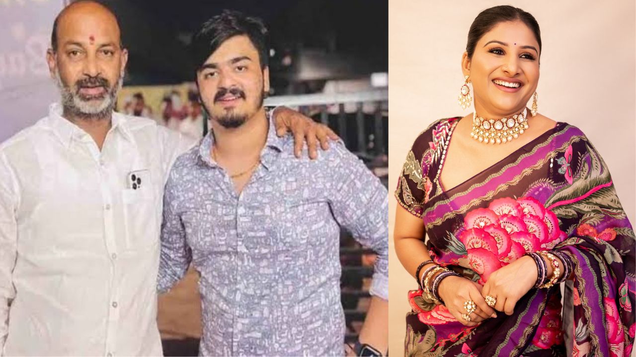 Bandi Sanjay Kumar, Bandi Sai Bageerath and Mangli.