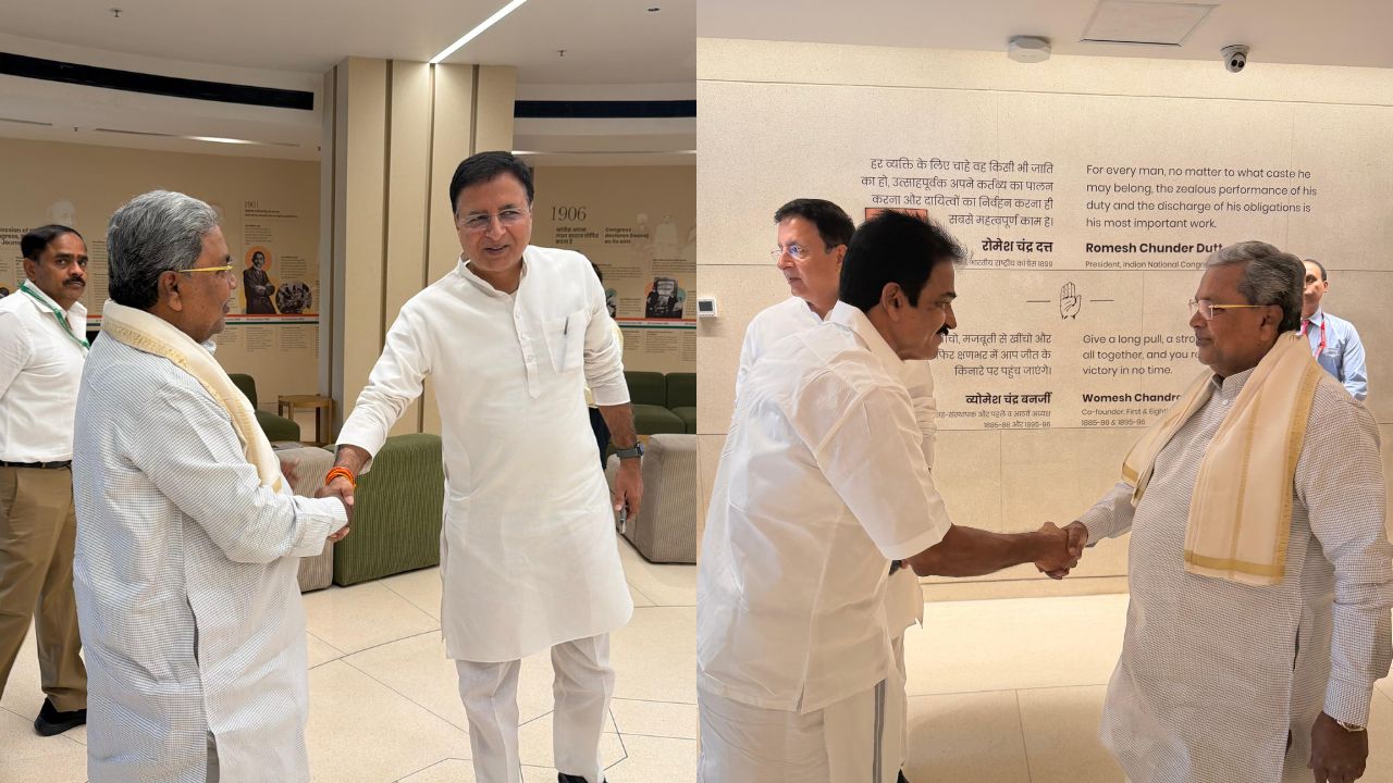 After Delhi meeting, Congress dismisses talk of Karnataka leadership change