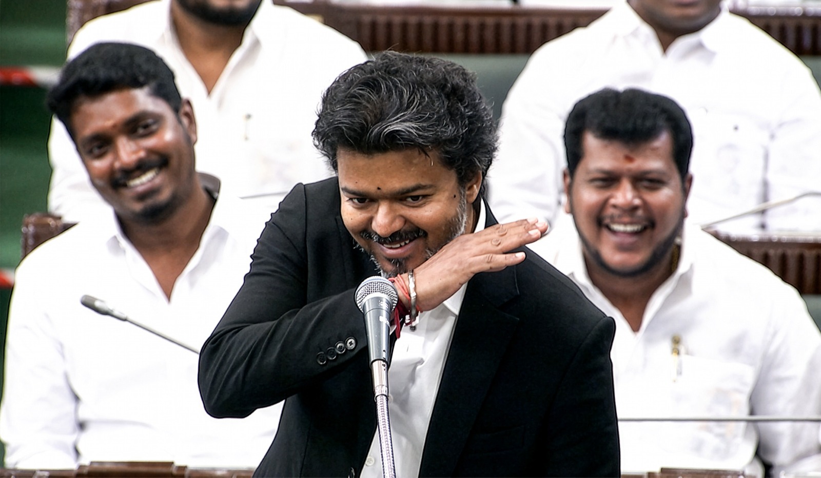 Vijay in TN Assembly