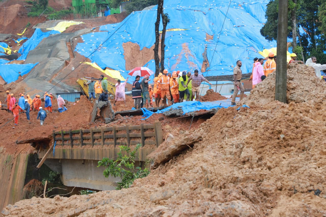 Rescue workers are racing against time to find the missing people. (Supplied)
