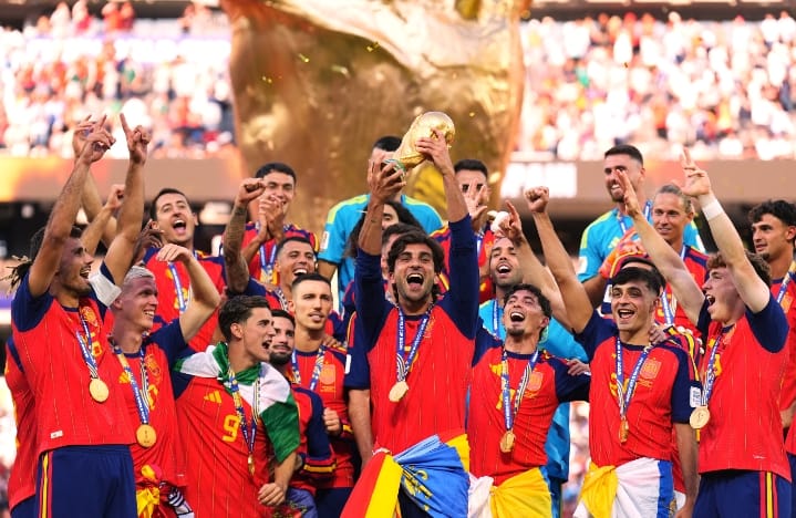 Spain recorded their second FIFA World Cup win after 2010, defeating defending champions Argentina 1-0.