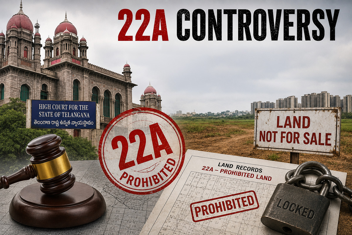 Telangana’s Section 22A controversy: Whose land? Who prohibits? Who encroaches?