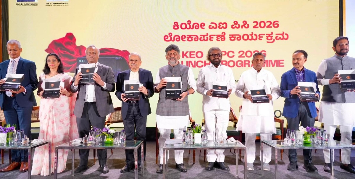 DK Shivakumar launches KEO AI PC