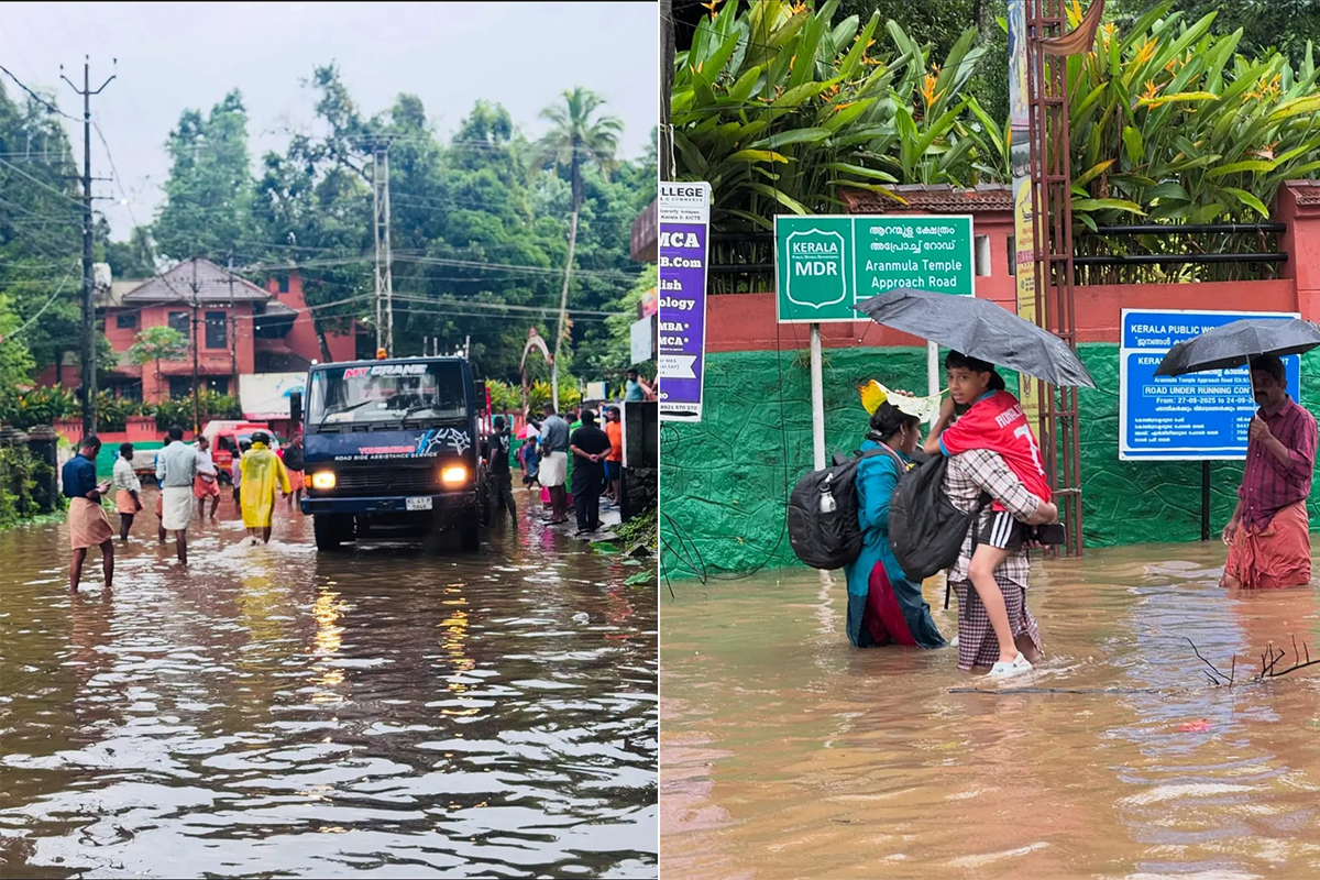Rain fury leaves six dead in Kerala, cuts off towns as rivers overflow