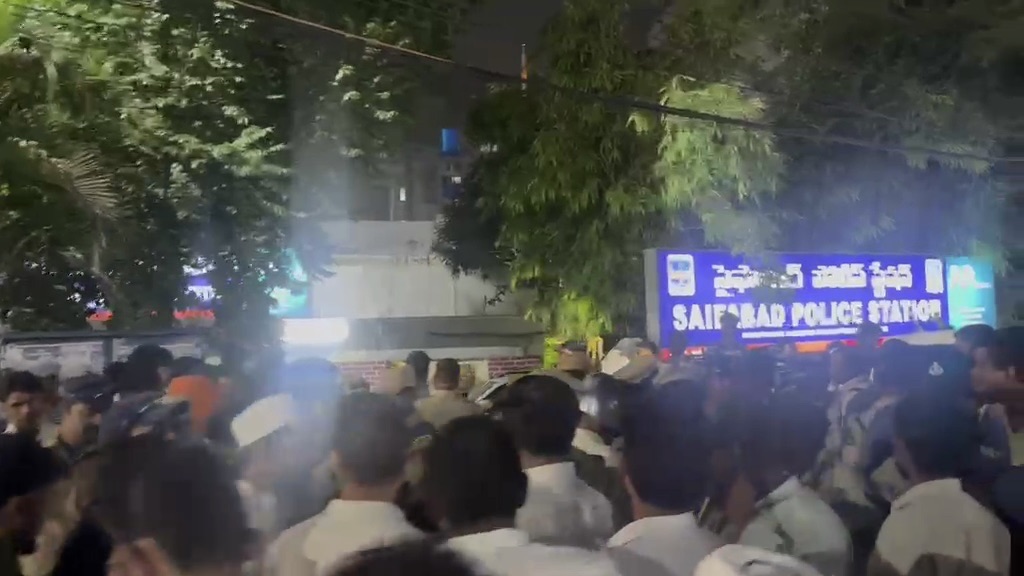 BRS reiterates assault bid on KTR aides in police station allegation, DCP refutes charge