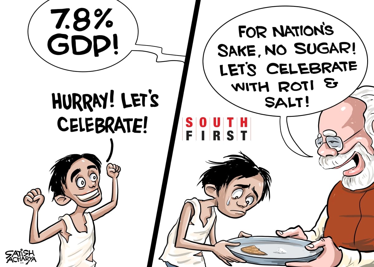PM Modi claims big GDP but ground realities show a mirror