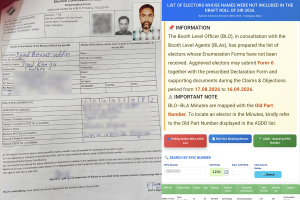 Syed Anwaruddin, marked untraceable despite submitting enumeration form