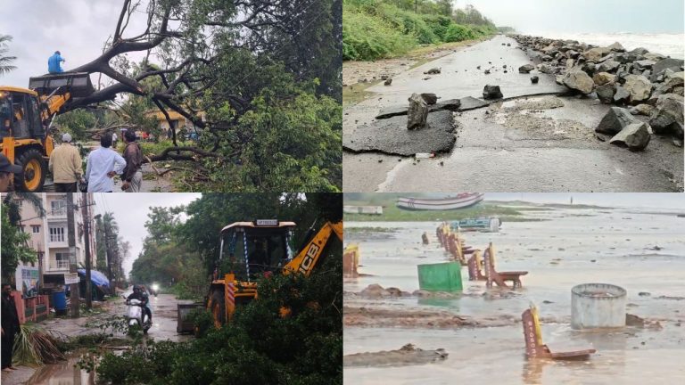 Cyclone Arnab batters north Andhra Pradesh, uproots 6,000 power poles in Konaseema