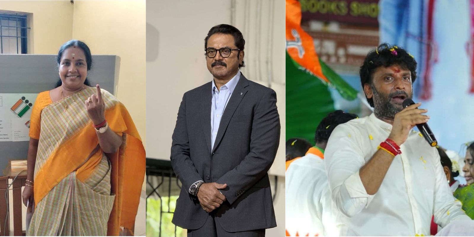 Vanathi Srinivasan, Sarathkumar and Vinoj P Selvam