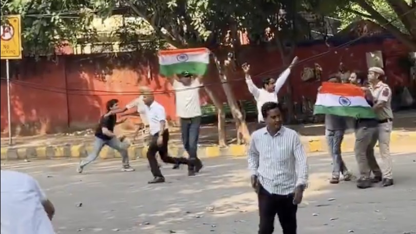 Saurav Das, Ashutosh Ranka, Ajinkya Shinde booked for trespass, bond violation a day after bid to ‘reclaim’ Jantar Mantar