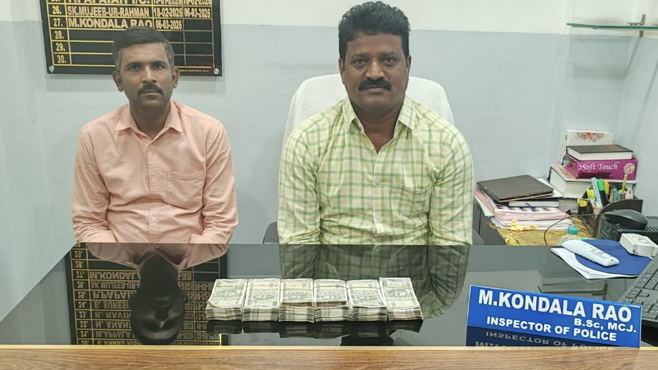 Telangana: ACB arrests Hyderabad police inspector, home guard for accepting ₹3 lakh bribe