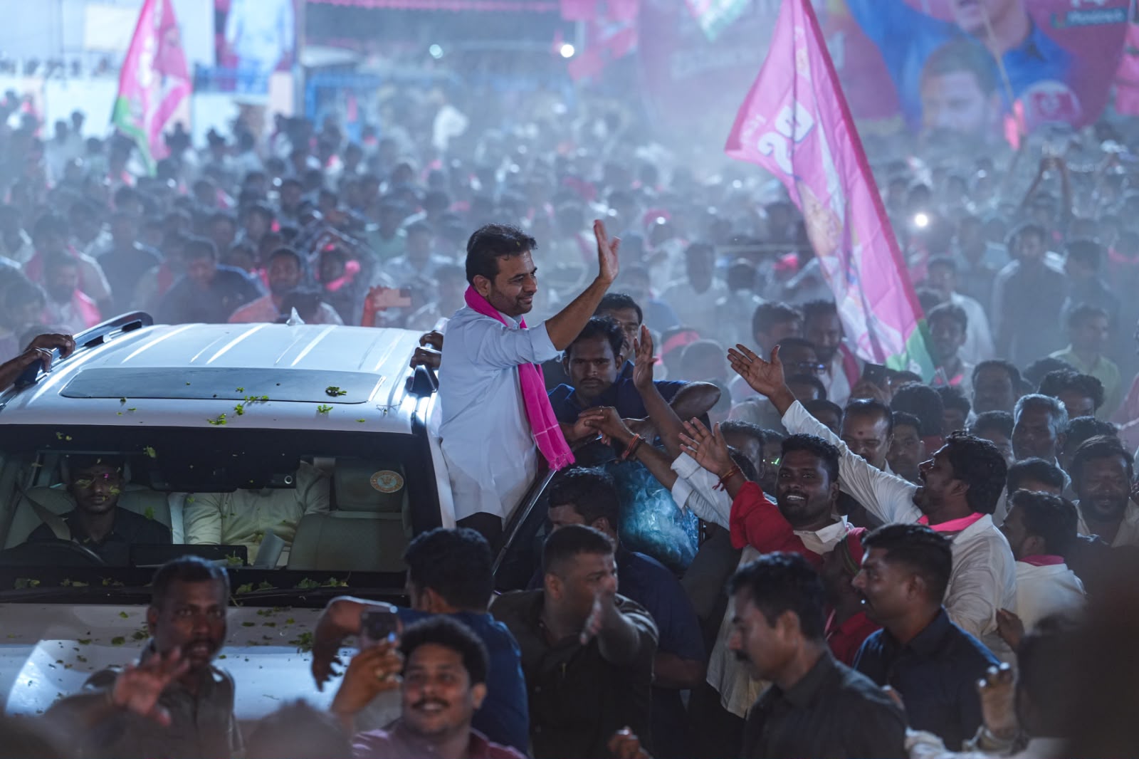 KT Rama Rao called upon Singareni workers to unite to protect the public sector undertaking.