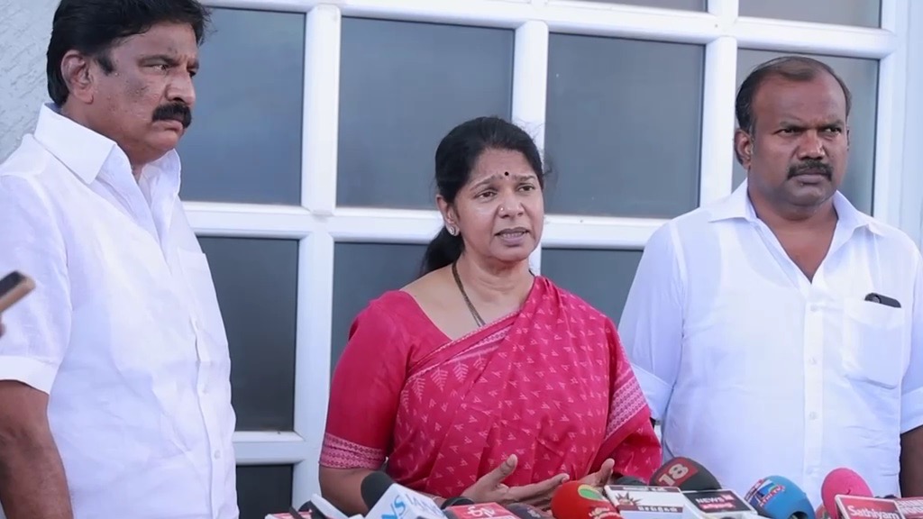 Kanimozhi blames TVK govt for law and order failures after brutal attack on Thoothukudi family leaves woman dead