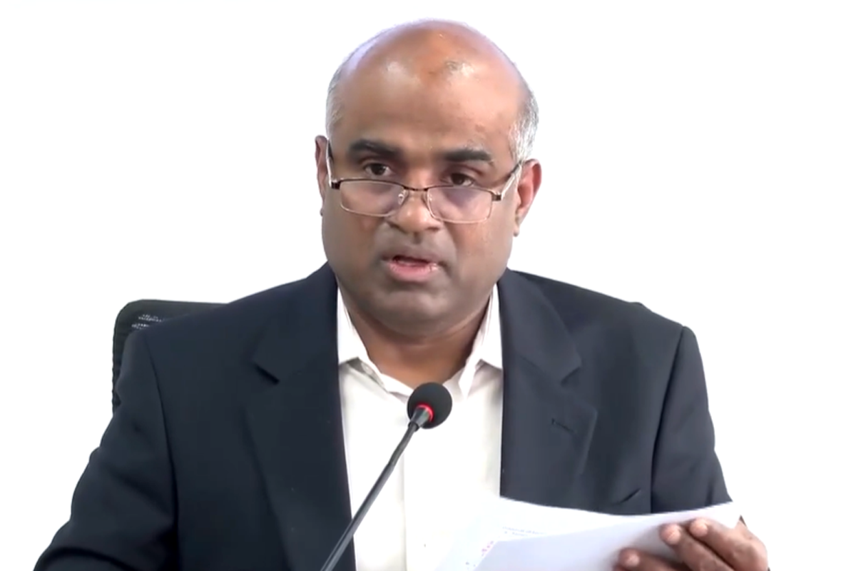 Karnataka Chief Electoral Officer V Anbukumar.