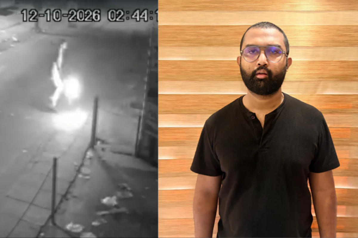Police arrested Ebin Paul after a nursery outside Kochi's Kadavubhagam synagogue was set ablaze.