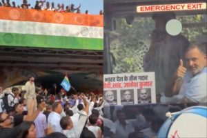 Protest as prayer: Thousands gather at Rajghat on Day 3 of INDIA bloc's anti-CEC campaign