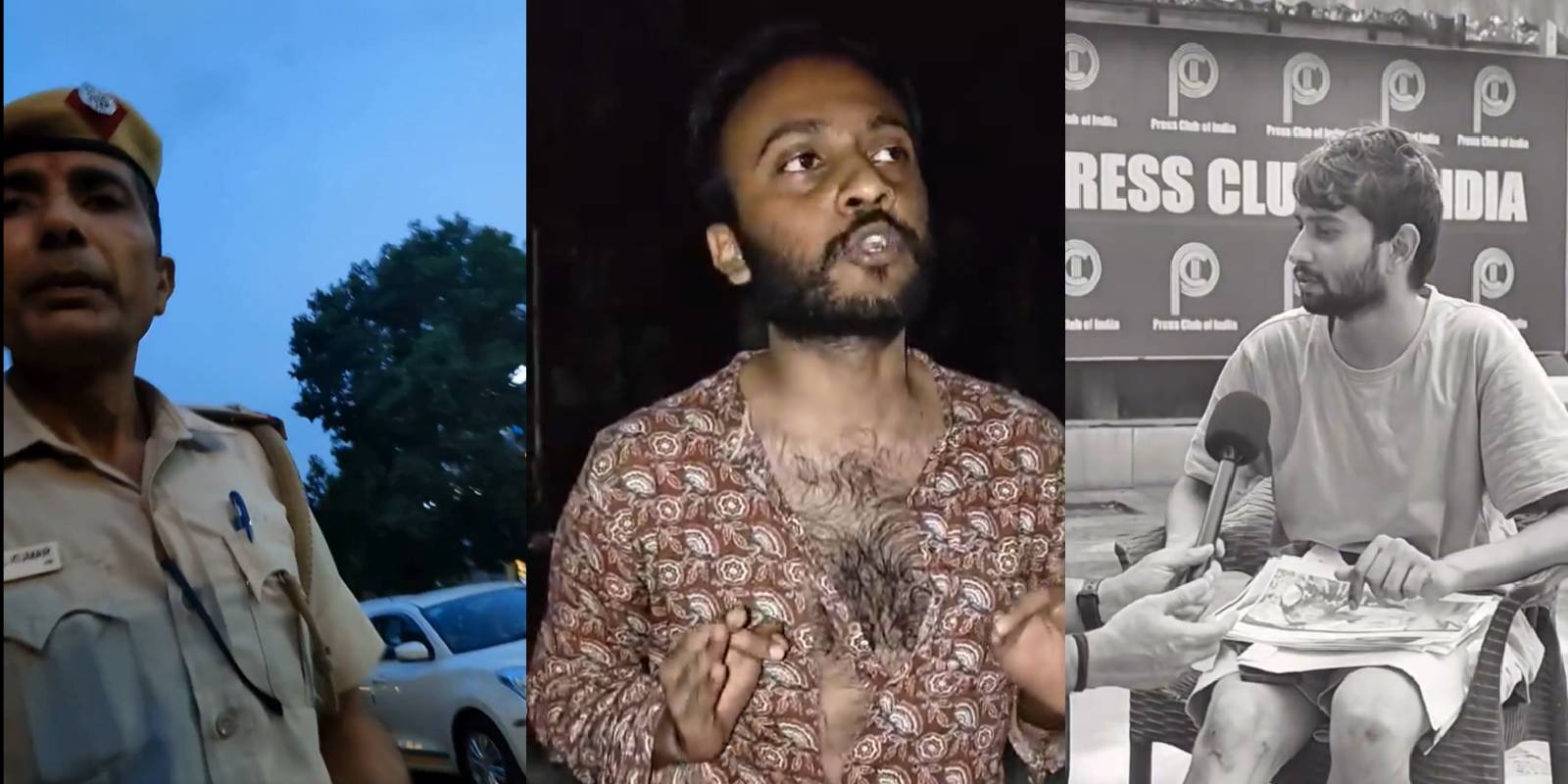 Detained protestors recall police brutality