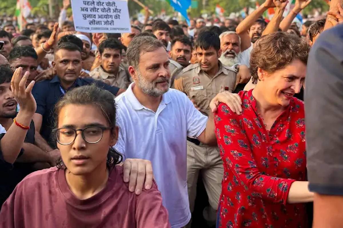 Opposition protest