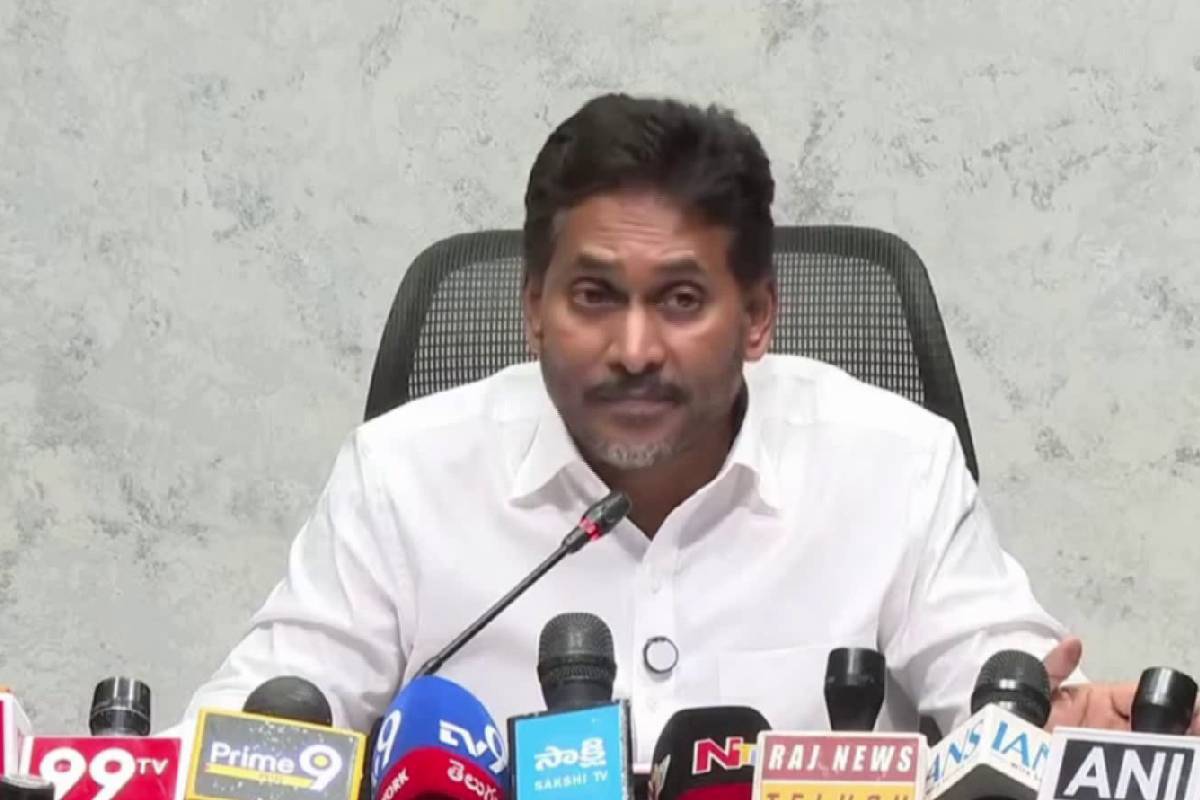 YS Jagan Mohan Reddy.