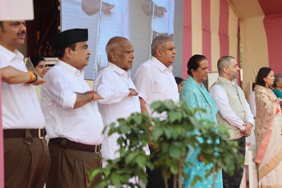 Jagdeep Dhankhar at RSS event: Some questions and a ‘political conspiracy’