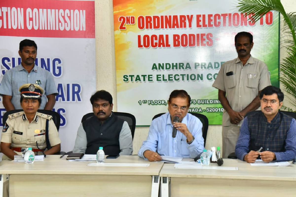 36,351 police personnel deployed, 12,000 CCTV cameras installed: AP gears up for urban local body polls