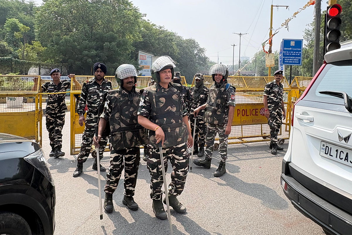All major roads remained heavily guarded by police and armed personnel, with access restricted to everyone.