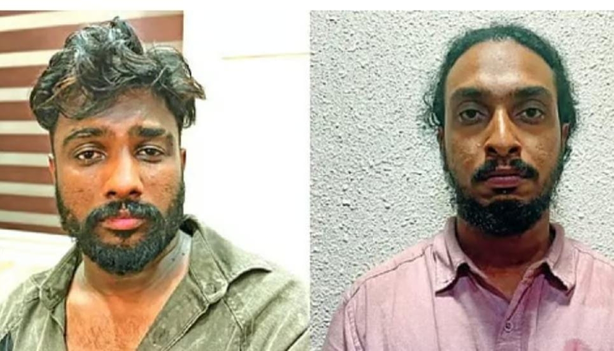 The arrested persons have been identified as Sreeraj and Jith Martin