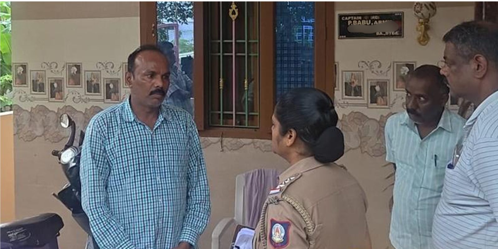 The accused, Babu, hails from Keezhvallam village near Kaniyambadi in Vellore district.