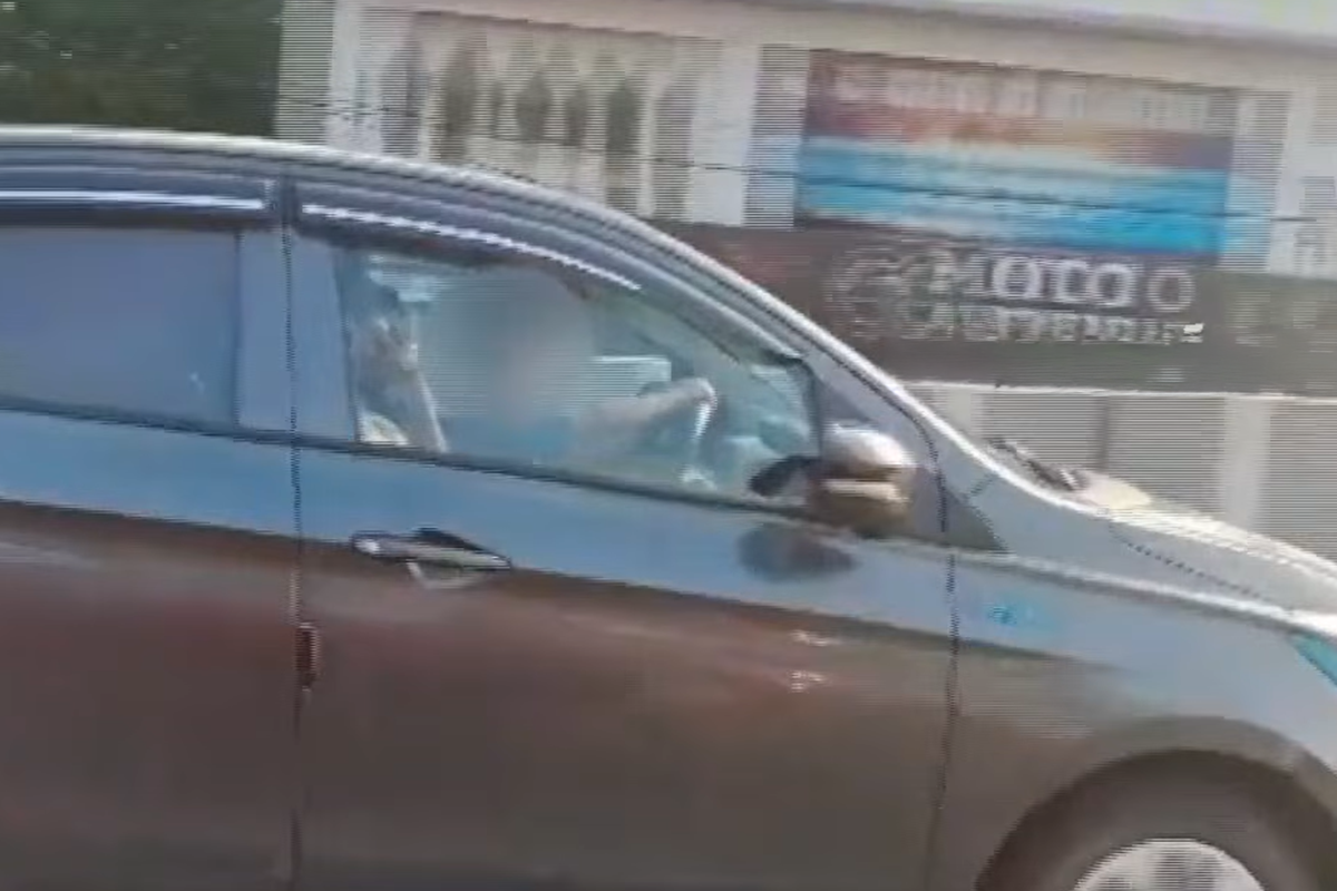 Child seen steering moving car in Thiruvananthapuram two days after Cheranallur crash