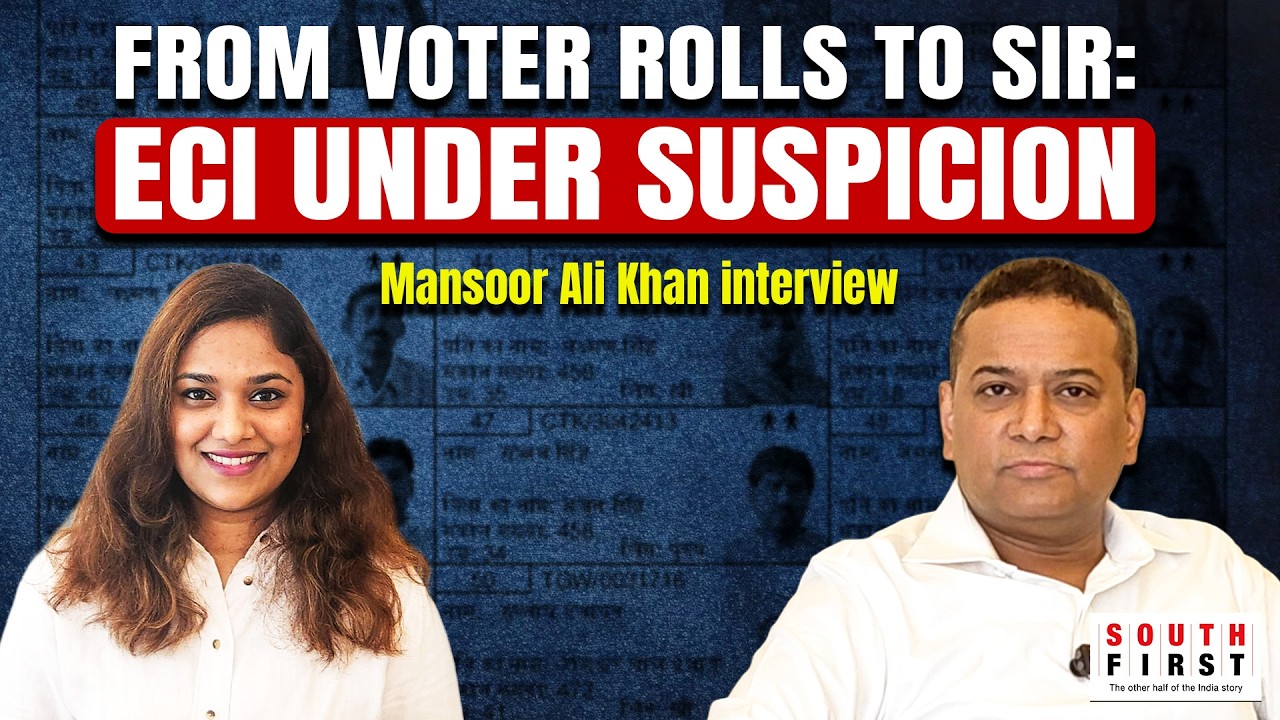 Mansoor Ali Khan on ECI’s credibility