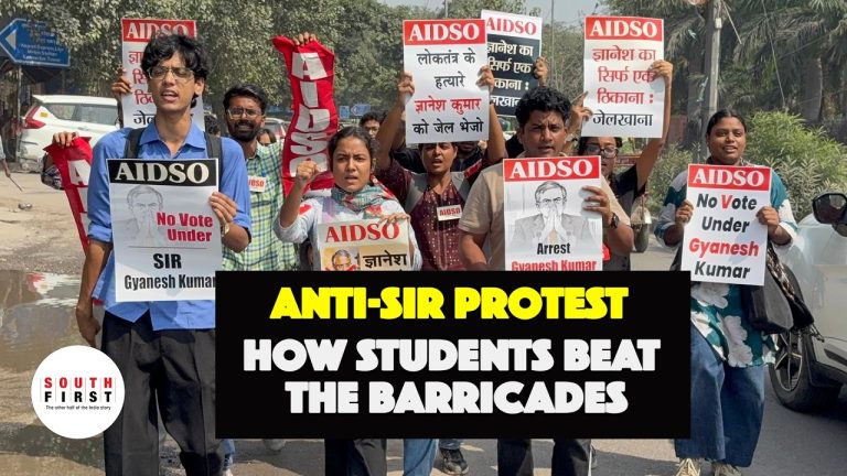 Delhi protest