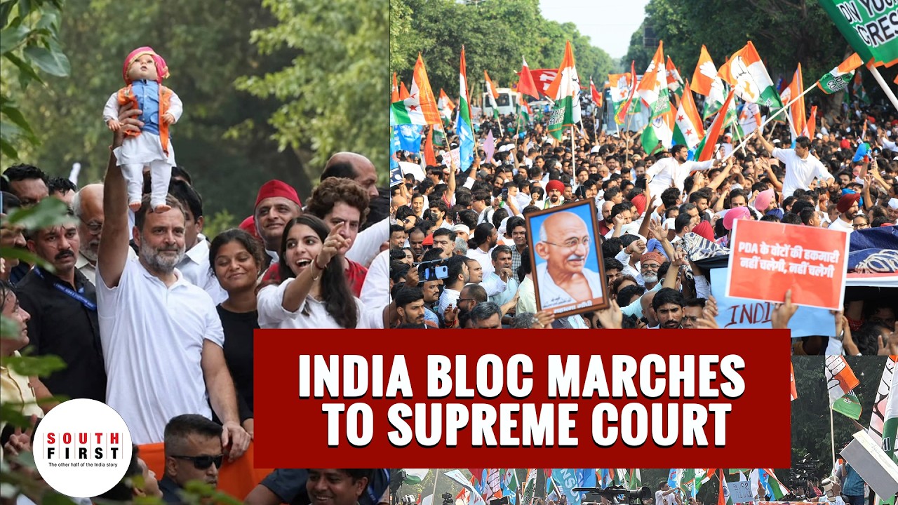 INDIA bloc marches to Supreme Court
